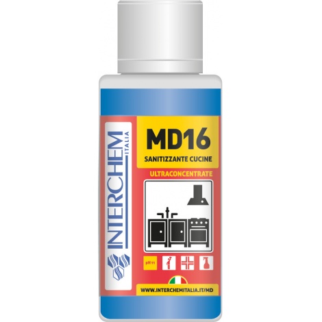 MD16 - Ultra koncentrovaný sanitizér a čistič kuchyní, dóza 40 ml 3