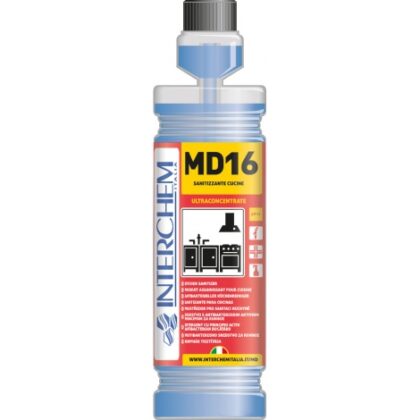 MD16 – Ultra koncentrovaný sanitizér a čistič kuchyní, 1l